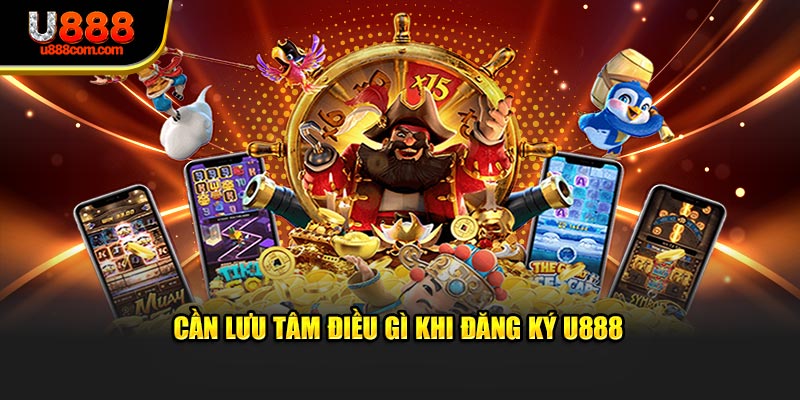 Cần lưu tâm điều gì khi đăng ký U888