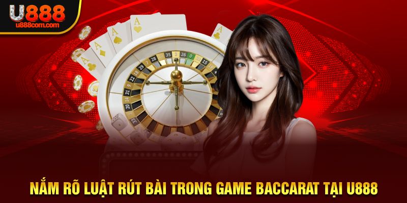 Nắm rõ luật rút bài trong game baccarat tại U888