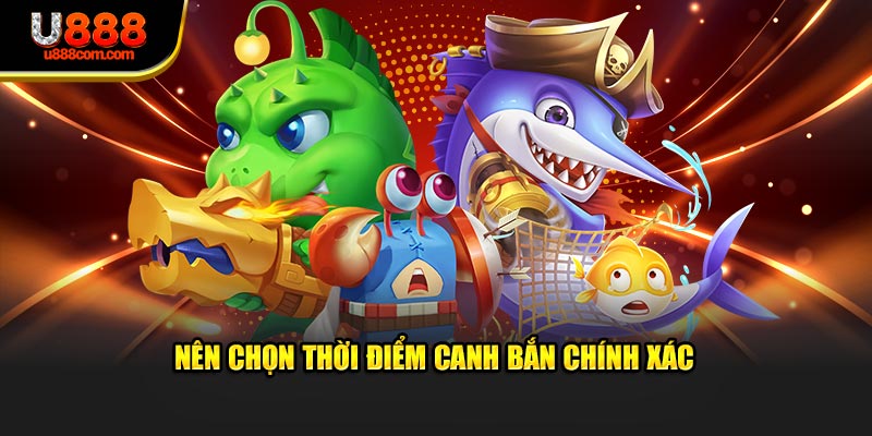Nên chọn thời điểm canh bắn chính xác