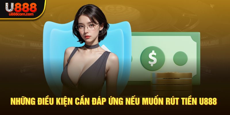 Những điều kiện cần đáp ứng nếu muốn rút tiền U888